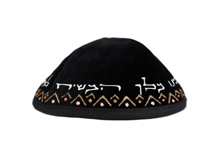 קטיפה משולשים חום